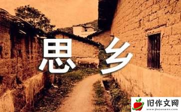 思乡作文600字