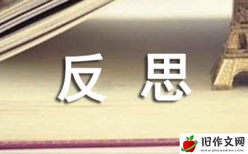 跌倒之后，我停下来反思作文